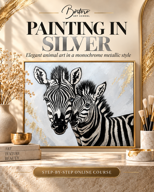 Gold Leaf Tutorial – "Zebra" | Multilingual: EN / RU