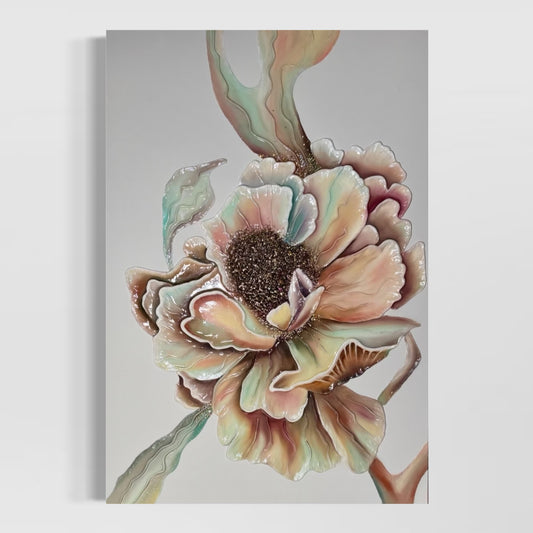 3D Art - Royal Peony Flower | Multilingual Tutorial: EN / IT / ES / FR / RU