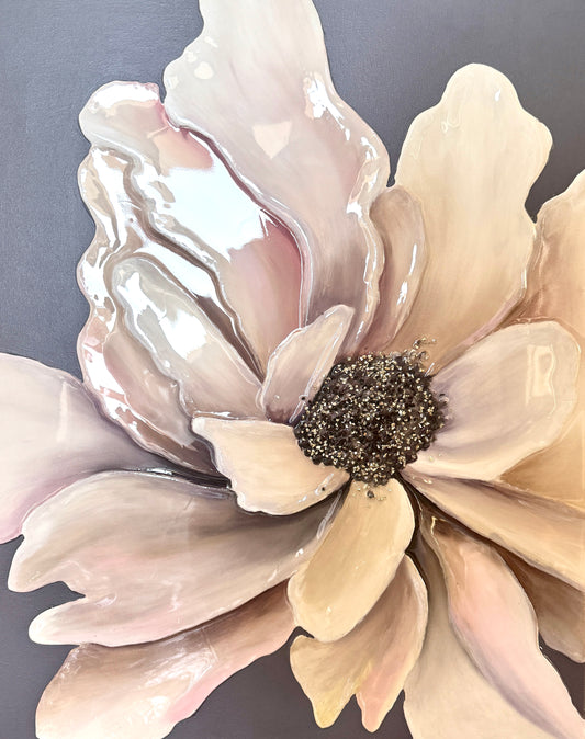 3D ART - Peony Flower (EN, IT, ES, FR)