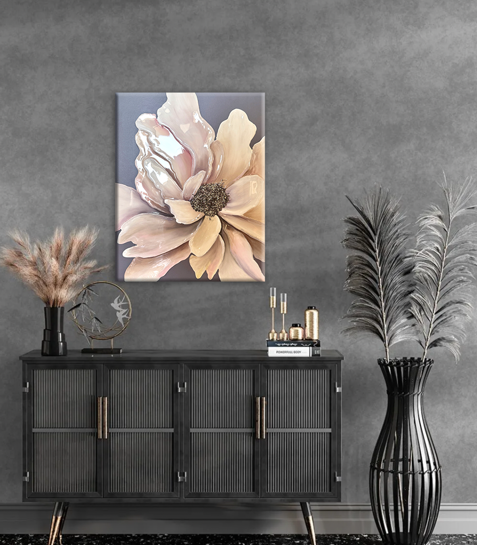 3D ART - Peony Flower (EN, IT, ES, FR)