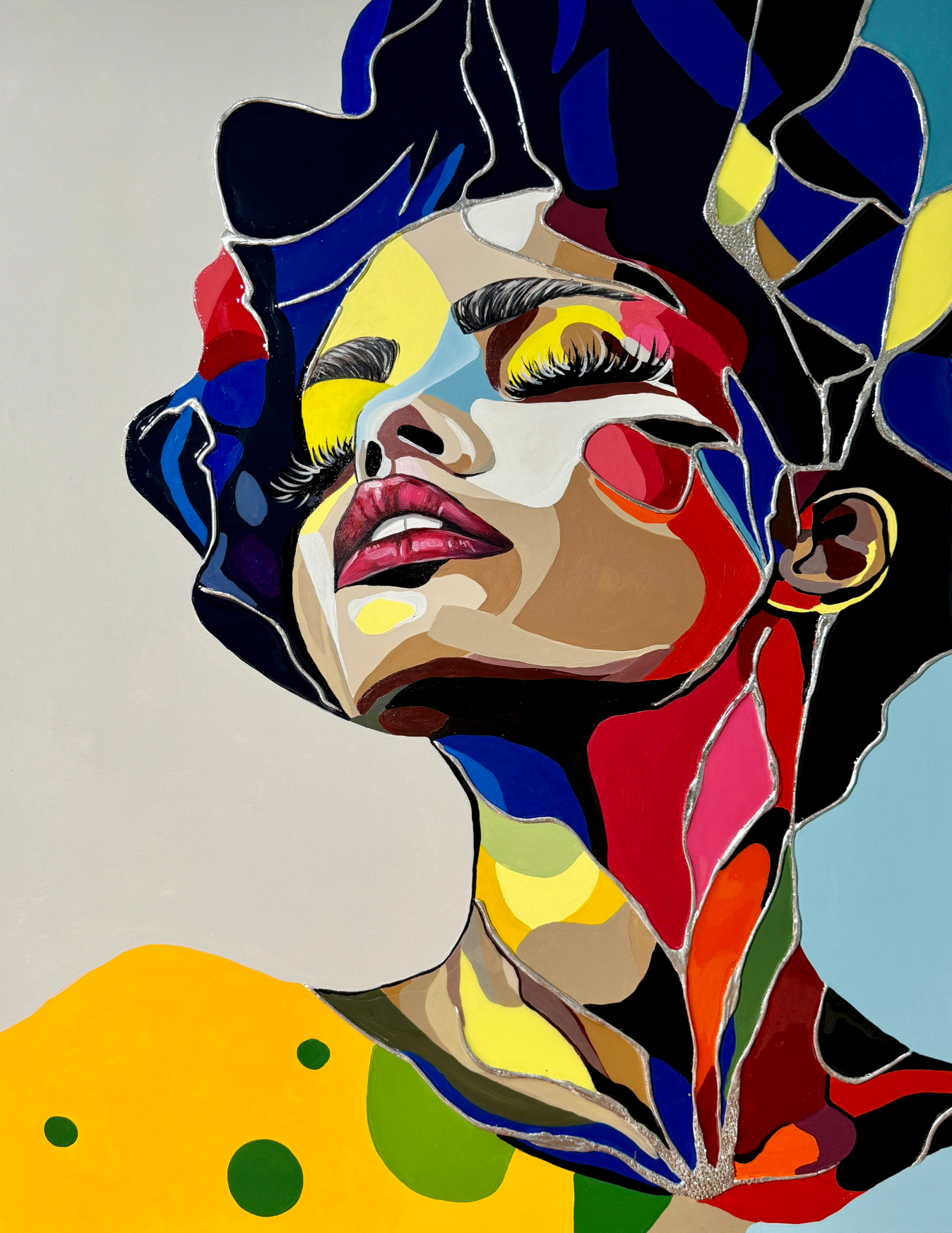 DIPINTO "DIVA" (80x100 cm)