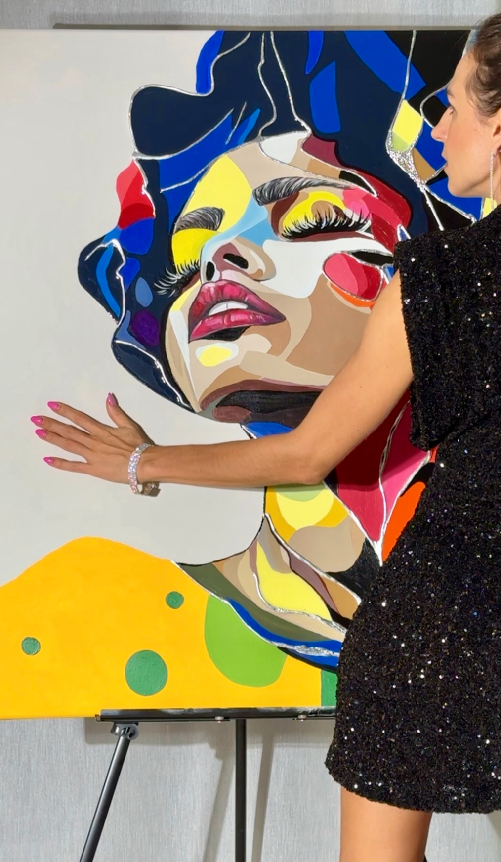 DIPINTO "DIVA" (80x100 cm)