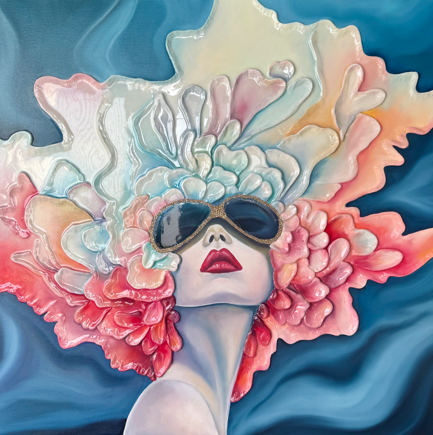 PAINTING "PRIMAVERA" (80 x 80 cm)